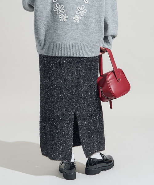 FREAK'S STORE（フリークスストア） スカート ラメ フェザースカート