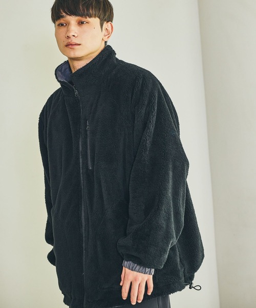 LAKOLE（ラコレ） ブルゾン アウター リバーシブルボアブルゾン
