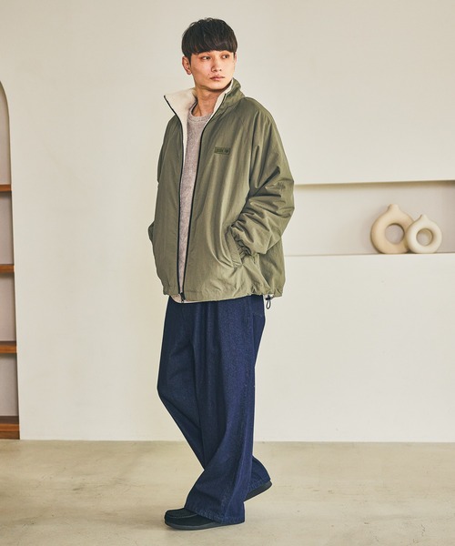 LAKOLE（ラコレ） ブルゾン アウター リバーシブルボアブルゾン