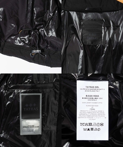 ダウンジャケット ダウン TATRAS PINO DOWN JACKET タトラス  ピノ ダウンジャケット メンズの画像