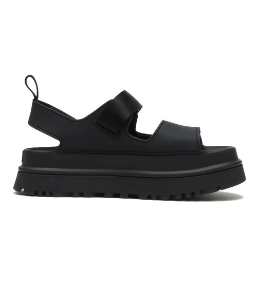 「UGG」 フラットサンダル 6 ブラック レディース_画像5