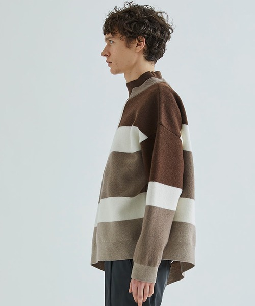 CULLNI（クルニ） 長袖ニット 1 キャメル メンズ : ZOZOTOWN Yahoo!店