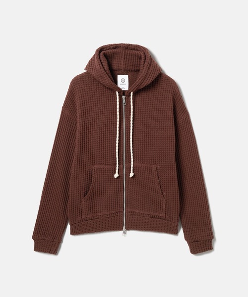 SEAGREEN（シーグリーン） パーカー BIG WAFFLE HOODIE レディース