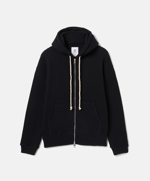 SEAGREEN（シーグリーン） パーカー BIG WAFFLE HOODIE レディース