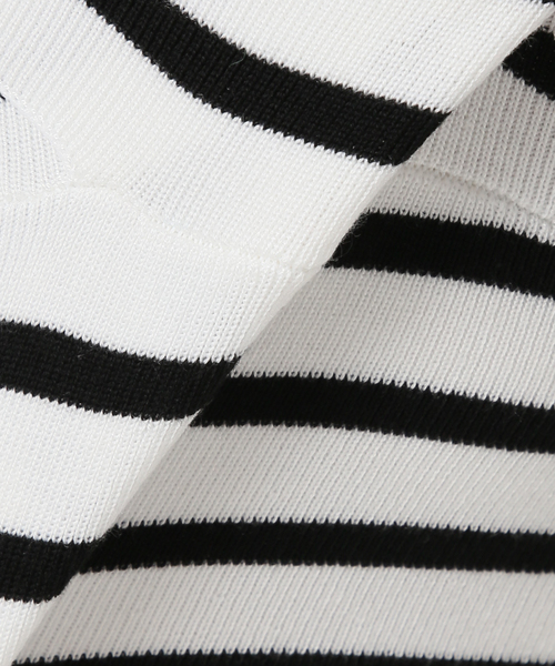 NOBLE（ノーブル） ニット セーター クロスリブオフショルダーニット