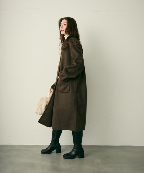 ルネ　ステンカラーコート新品　 さらにお値下げ Lunea ステンカラーコート コート ステンカラーコート レディース