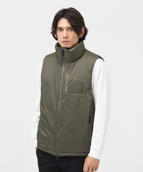 NANGA（ナンガ） ダウンベスト ベスト AURORA TEX STAND COLLAR DOWN