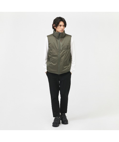 NANGA（ナンガ） ダウンベスト ベスト AURORA TEX STAND COLLAR DOWN