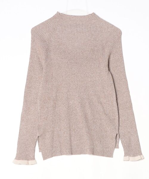 「Aunt Marie's」 長袖ニット FREE ベージュ レディース_画像2