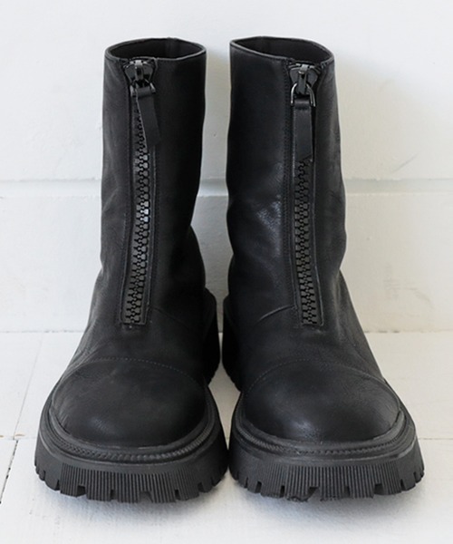 「antiqua」 ショートブーツ 40 ブラック レディース_画像5