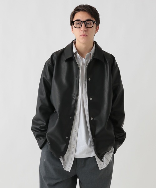 George's ブルゾン アウター レザーブルゾン メンズ レディース