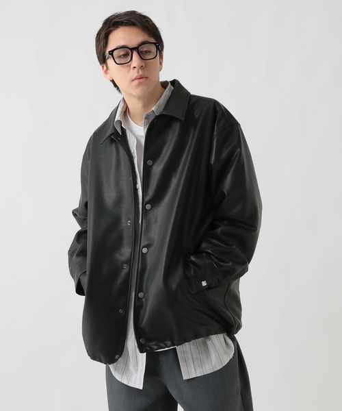 George's ブルゾン アウター レザーブルゾン メンズ レディース