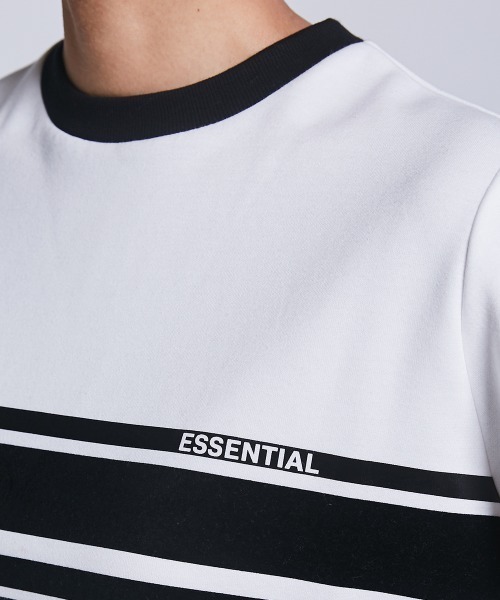 「ESSENTIAL」 長袖カットソー FREE オフホワイト レディース_画像3