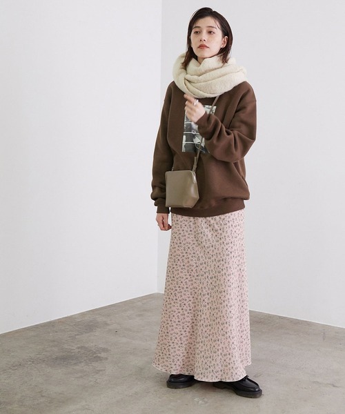 「MADEMOISELLE ROPE'」 フレアスカート 38 ブラック系その他 レディース_画像3