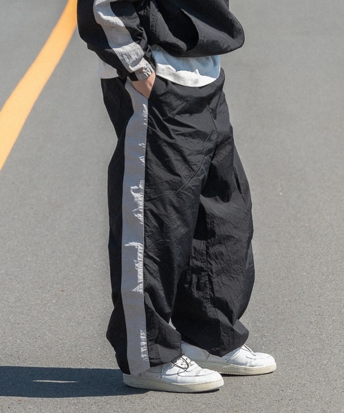 「kutir」 イージーパンツ SMALL チャコールグレー メンズ_画像8