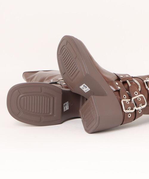 「Shoes in Closet」 ロングブーツ M ブラック レディース_画像3