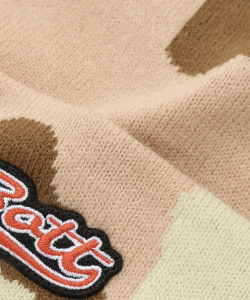 BoTT（ボット） ニット帽 ニットキャップ Mini Script Logo Beanie