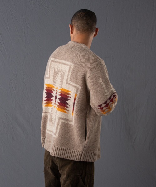 PENDLETON（ペンドルトン） ニットカーディガン SMALL ベージュ メンズ
