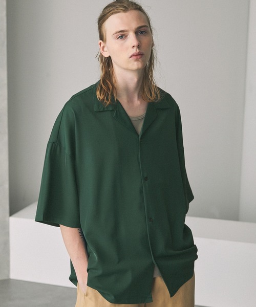 「EMMA CLOTHES」 半袖シャツ M ベージュ メンズ_画像10