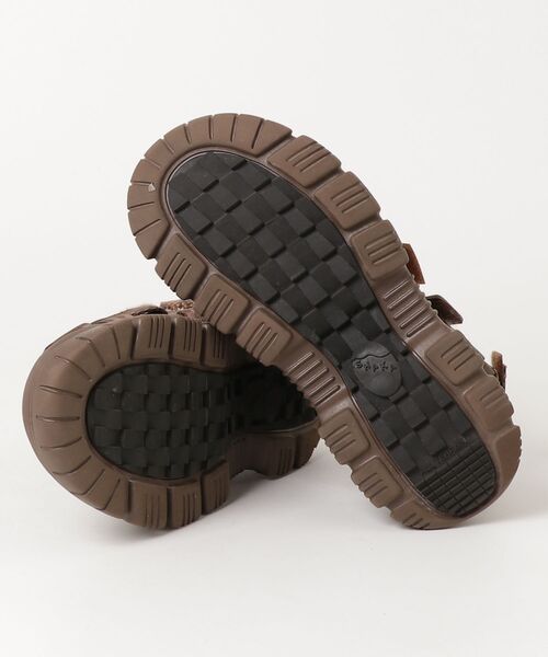 「SHAKA」 フラットサンダル 25cm ブラウン レディース_画像3