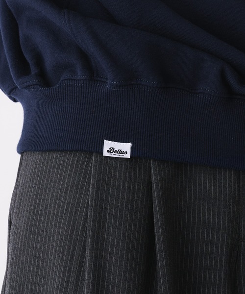 「Adoon plain」 プルオーバーパーカー LARGE グレー メンズ_画像5