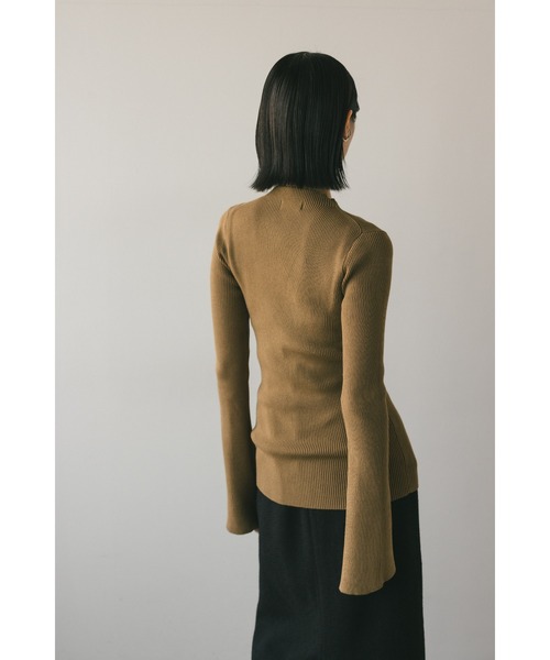 「STYLEMIXER」 長袖ニット FREE ブラウン レディース_画像10