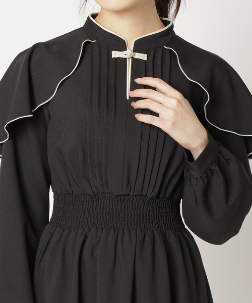 「REDYAZEL」 長袖ワンピース SMALL ブルー レディース_画像4