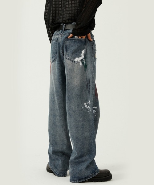 「CORPUS TOKYO」 デニムパンツ 1 ブルー メンズ_画像3