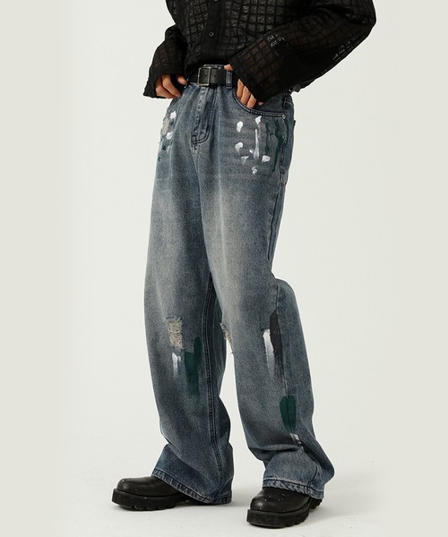 「CORPUS TOKYO」 デニムパンツ 1 ブルー メンズ_画像7