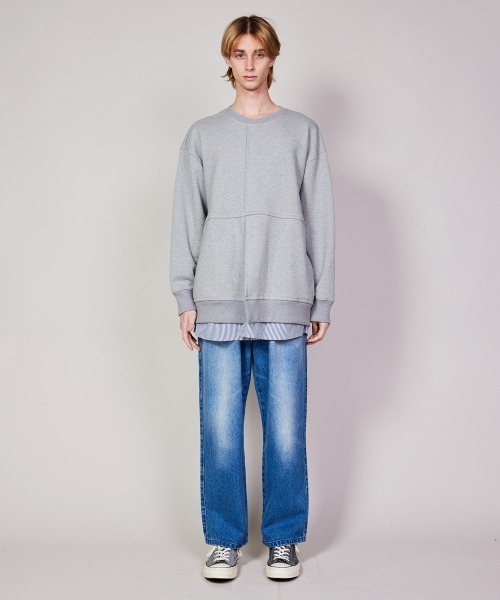 「rehacer」 スウェットカットソー LARGE スミクロ メンズ