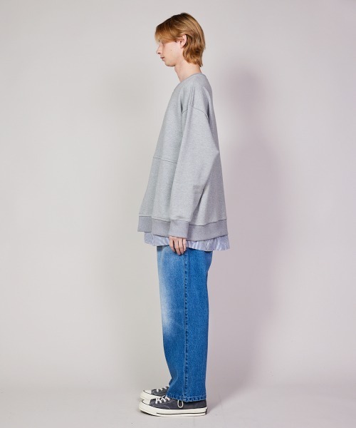 「rehacer」 スウェットカットソー LARGE スミクロ メンズ