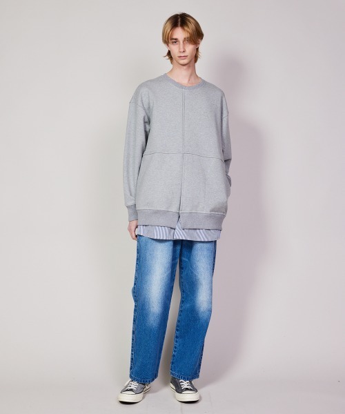 「rehacer」 スウェットカットソー LARGE スミクロ メンズ