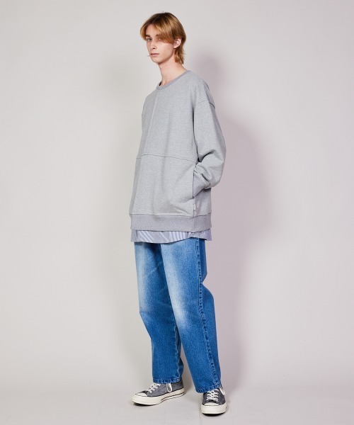 「rehacer」 スウェットカットソー LARGE スミクロ メンズ