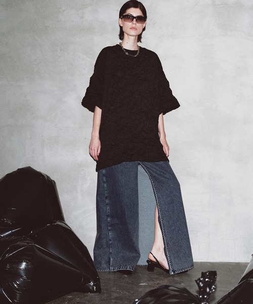 「PRANK PROJECT」 デニムパンツ 34 ブラック レディース_画像3