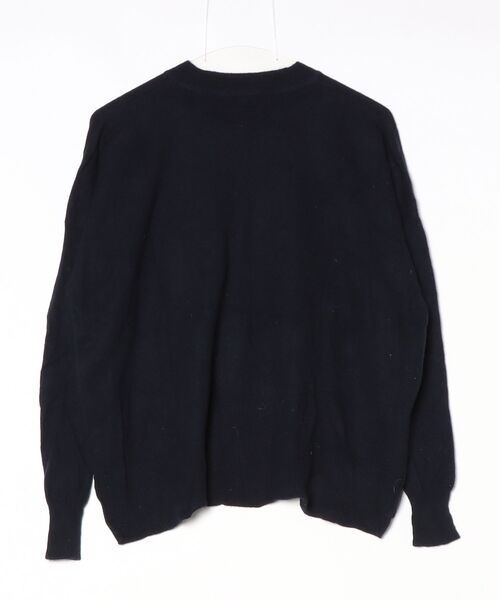 「DEMYLEE」 長袖ニット X-SMALL ネイビー レディース_画像2