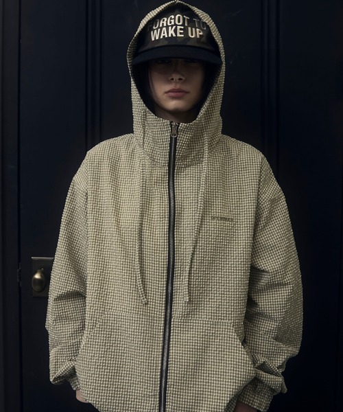 OY（オーワイ） コート ジャケット 「OY/オーワイ」CRINKLE CHECK 