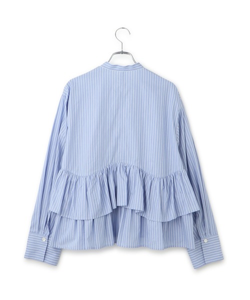 ADAM ET ROPE'（アダムエロペ） ブラウス シャツ 「WEB限定」フリル