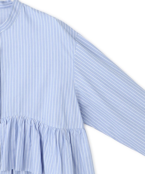 ADAM ET ROPE'（アダムエロペ） ブラウス シャツ 「WEB限定」フリル