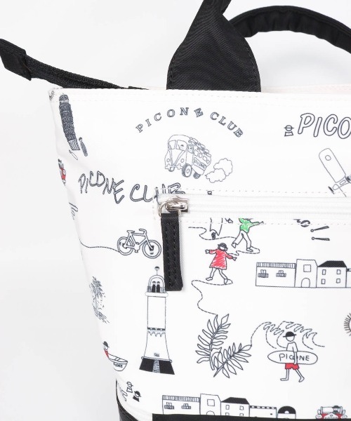 Picone CLUB（ピッコーネクラブ） ゴルフ 保冷ポケット付き総柄カート