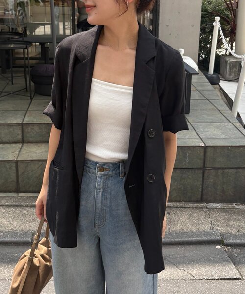 「CAPRICIEUX LE'MAGE」 ジャケット FREE ベージュ レディース_画像5