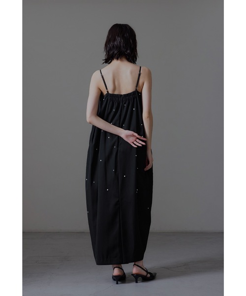 「niana」 キャミソールワンピース M ブラック レディース_5
