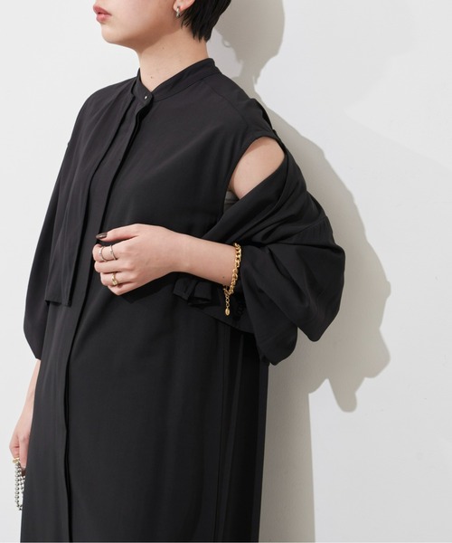 「Aunt Marie's」 長袖ブラウス FREE パープル レディース_画像4