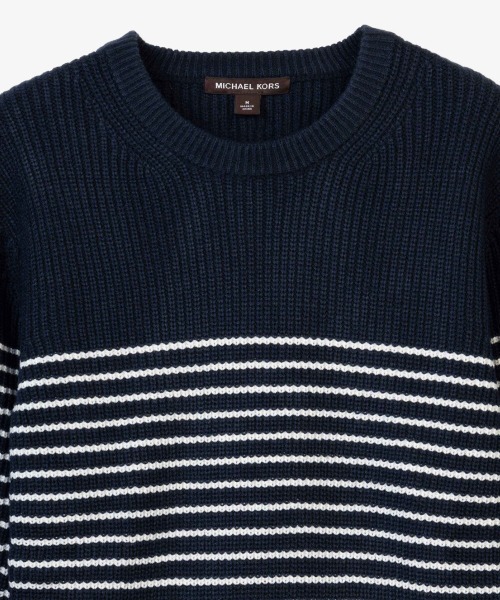 「MICHAEL KORS」 長袖ニット X-SMALL ネイビー メンズ_画像3