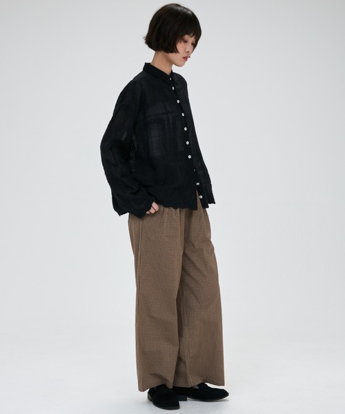full/fill. ブラウス シャツ natural embroidery shirt / ナチュラル