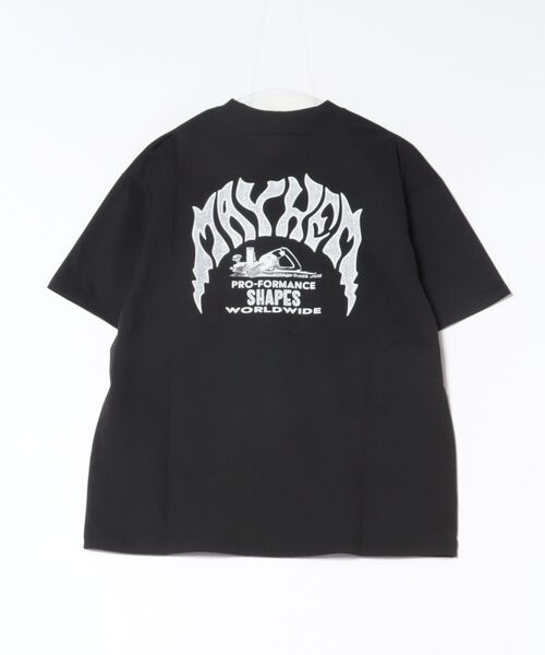 snaked lows LOSTプリント Tシャツ ブラック Lサイズ LOST（ロスト） tシャツ 水着 ラッシュガード 半袖 Tシャツ UVカット