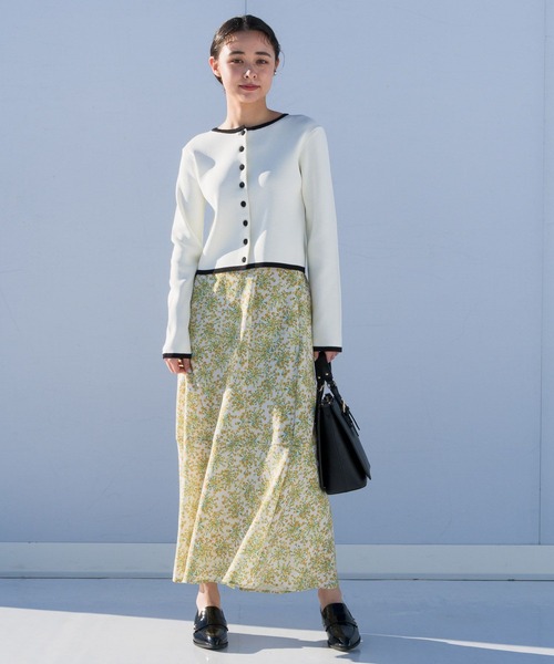 「Andemiu」 スカート FREE イエロー レディース_画像6