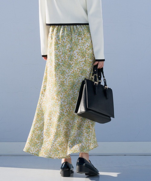 「Andemiu」 スカート FREE イエロー レディース_画像7