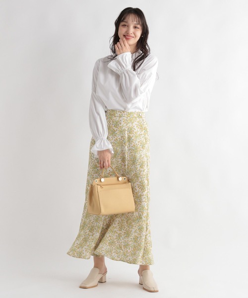 「Andemiu」 スカート FREE イエロー レディース_画像8