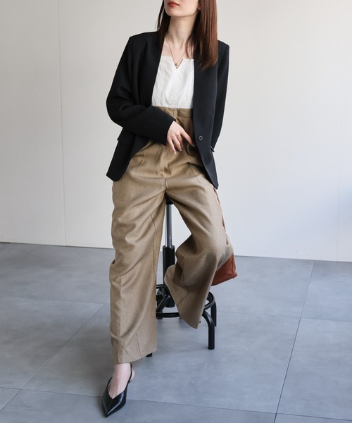 sakishimatokyo ジャケット ノーカラージャケット 「3サイズ展開
