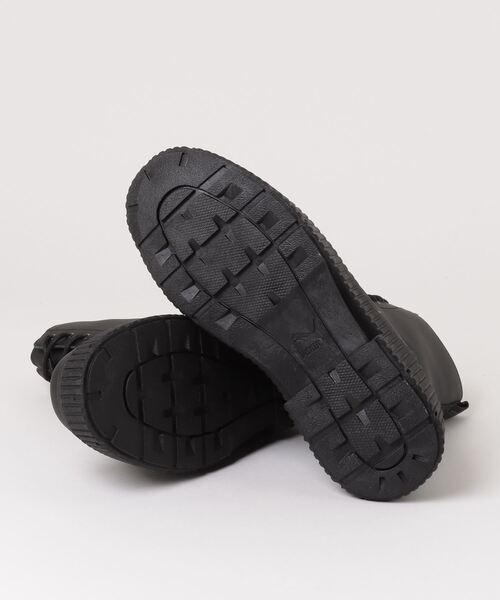 「PUMA」 ショートブーツ 24.0cm ブラック×ブラック レディース_画像3